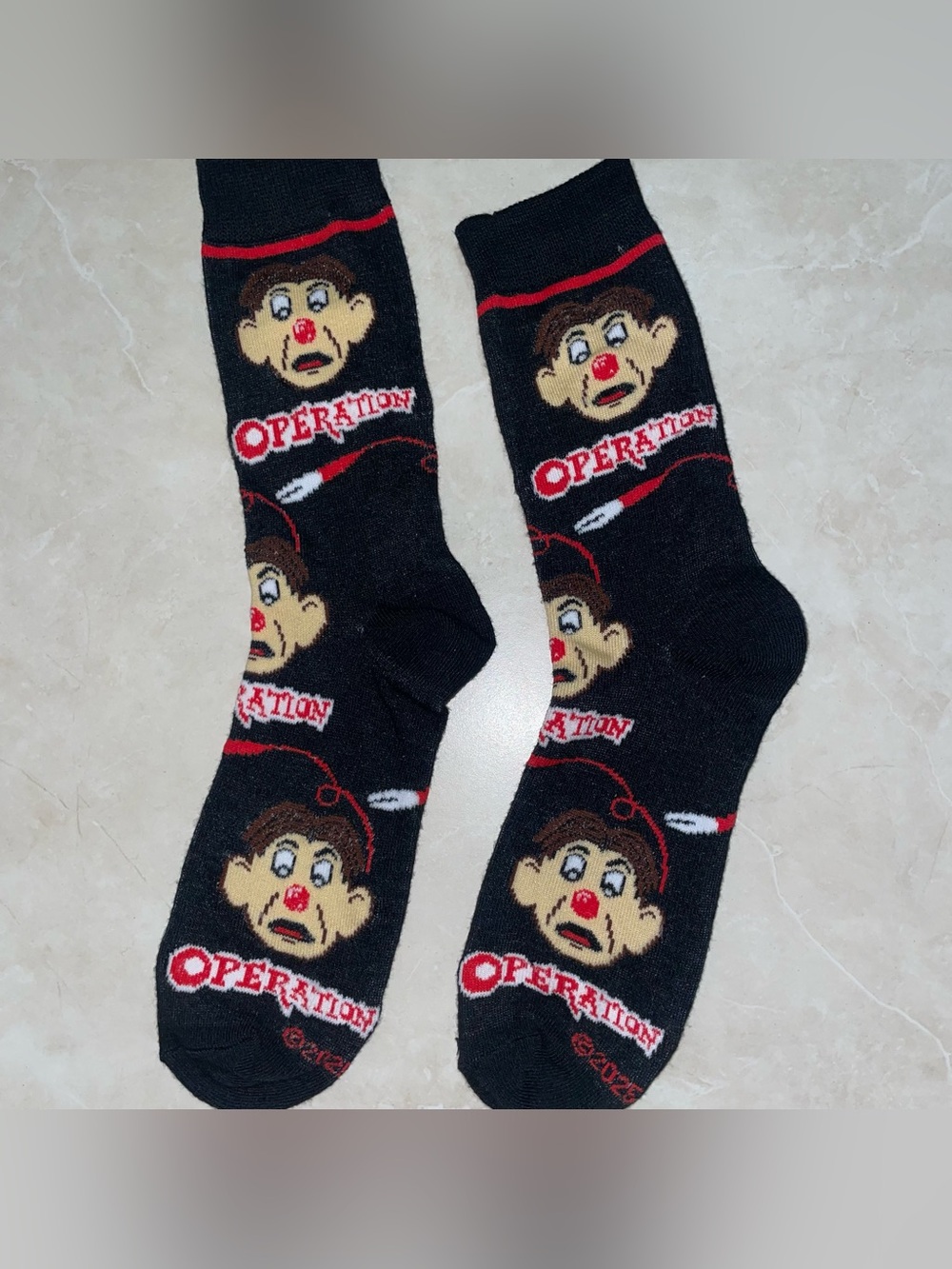 NWOT Men’s Operation! Tall Novelty Socks